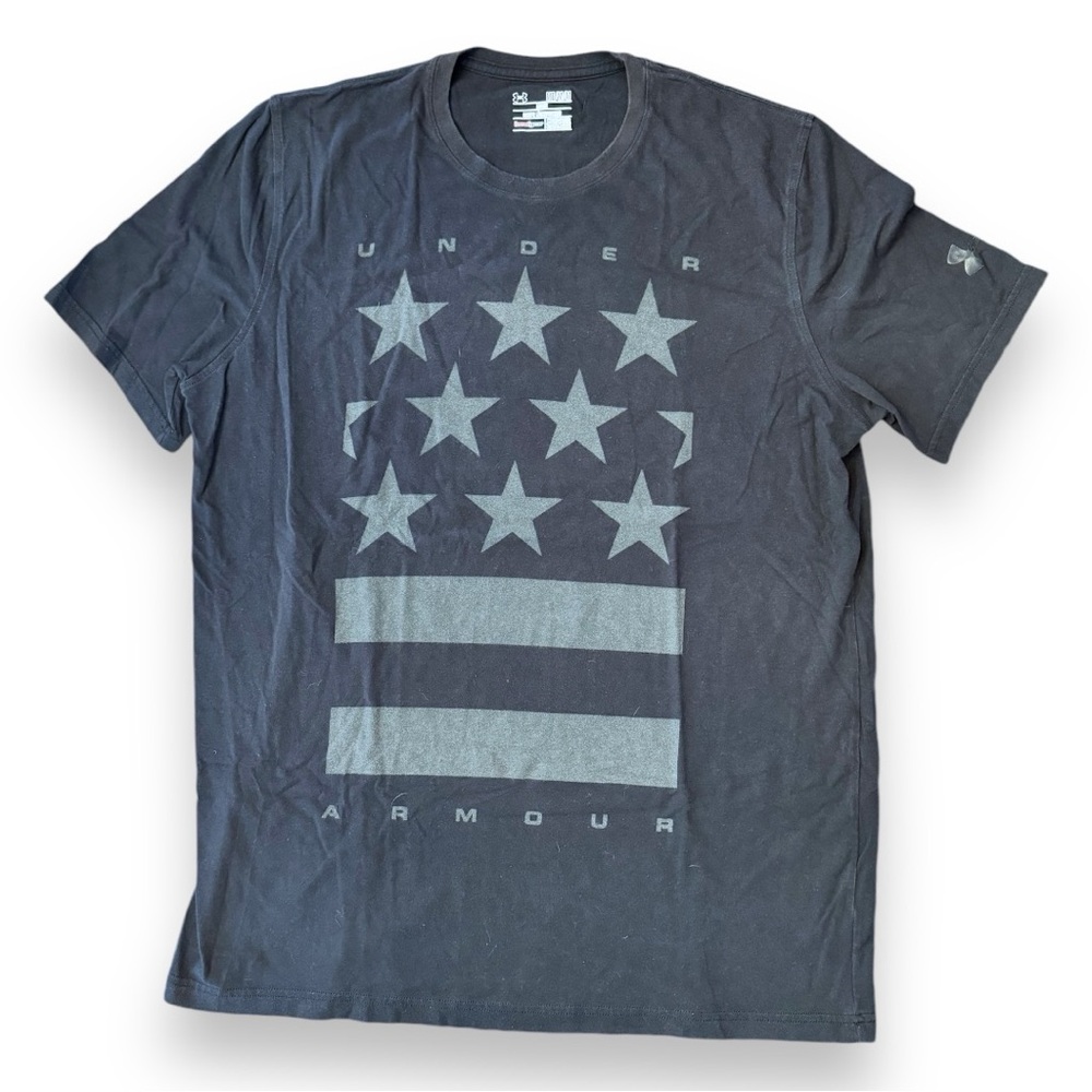 Under Armour American flag T-shirt (M)